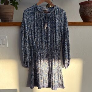 Natalie Martin Maggie dress Shangri la Periwinkle